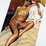 lucian-freud-kate-moss Kate Moss'a portrait, by Lucian Freud